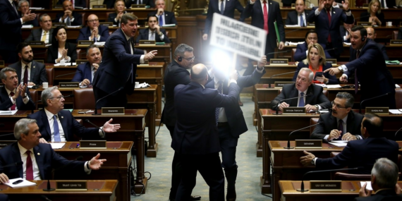 Partisan Fractures Dominate Historic State of the Union as Trump Challenges Judiciary